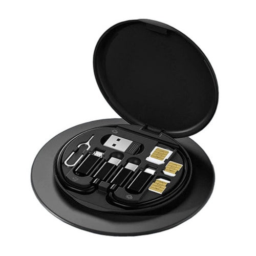 4-in-1 Cable Organizer & Phone Stand