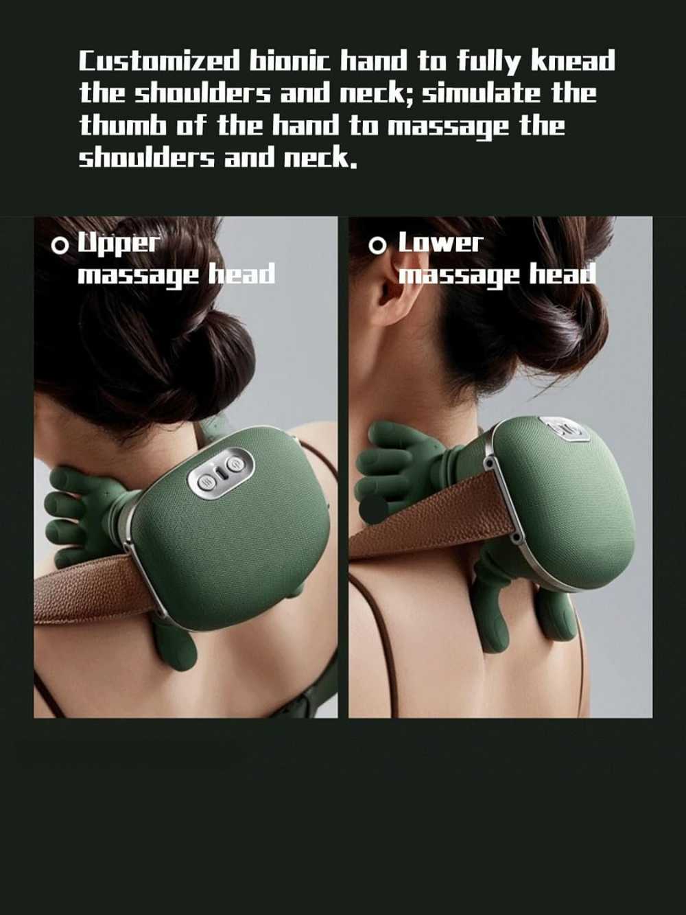 Neck and Back Massager for Pain Relief