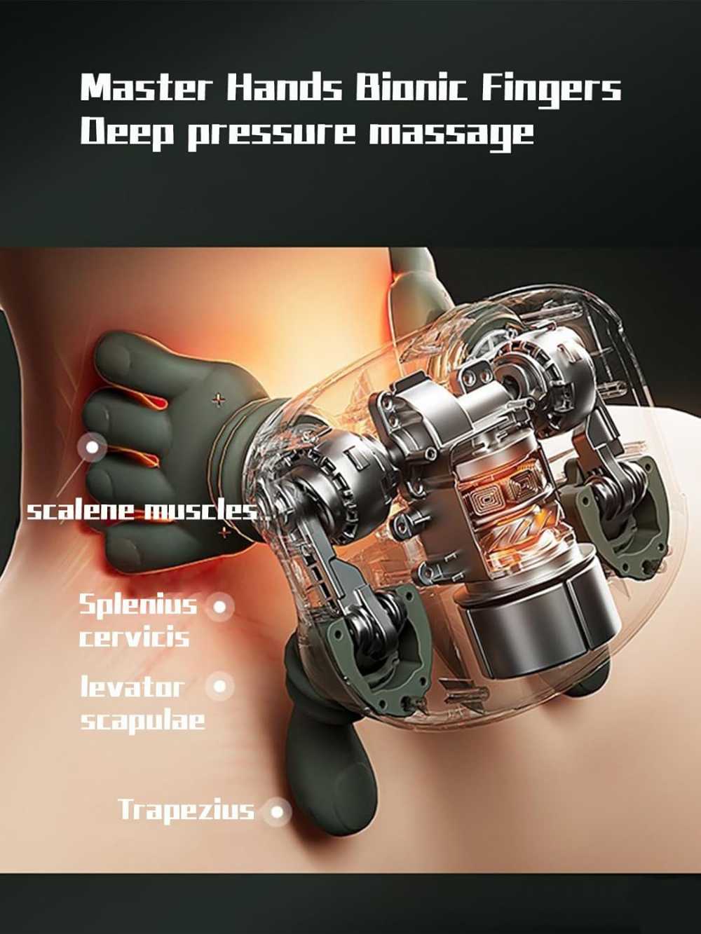 Neck and Back Massager for Pain Relief